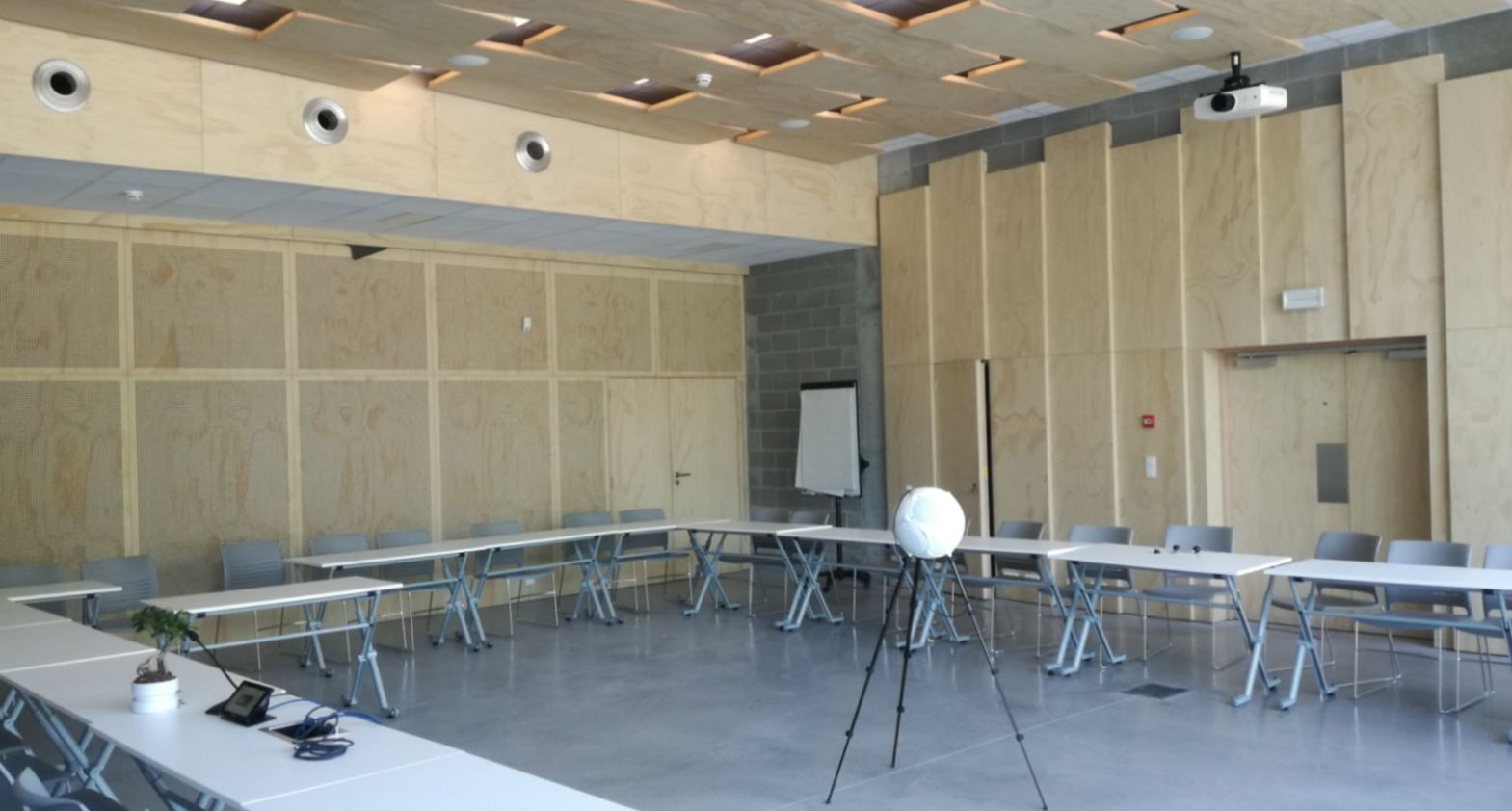 Nouvelle salle polyvalente à la CNE de Nivelles
